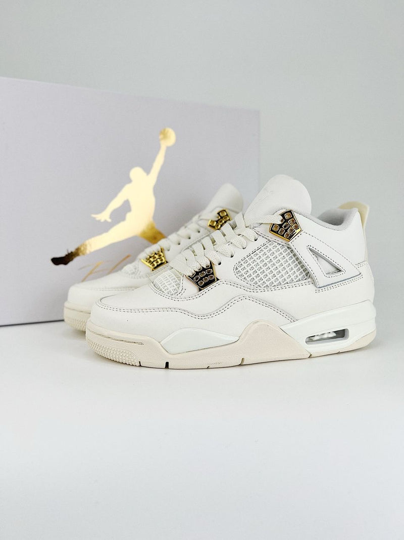 Jordan Retro 4 Metallic Gold