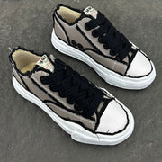 Maison Mihara Yasuhiro Peterson OG Sole Canvas Low Gray