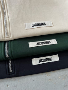 Jacquemus Pull Zippé Noir (vente privée)