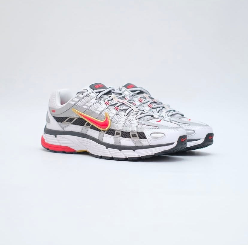 Nike P-6000 / White Varsity Red