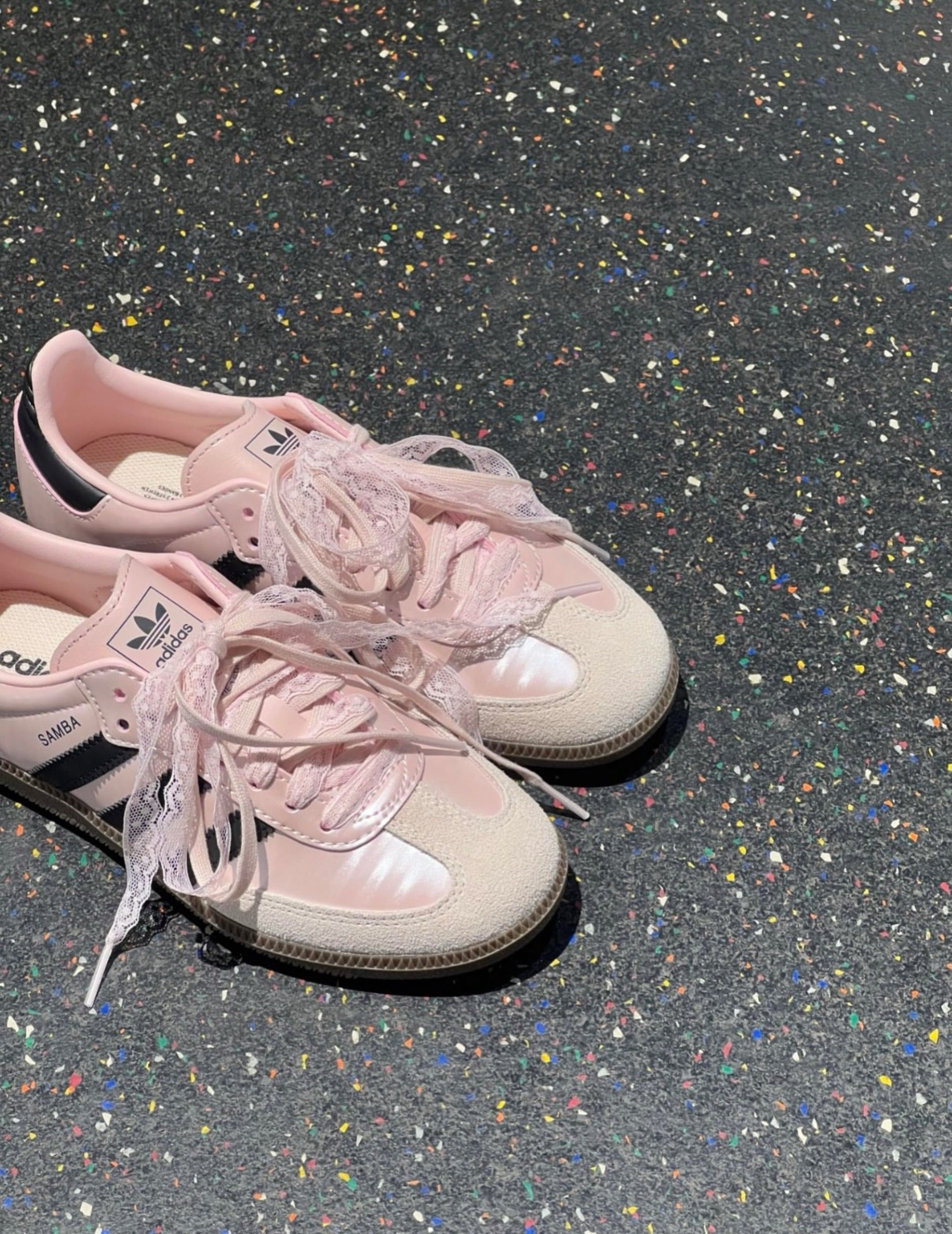 Adidas Samba — Rose Nacré
