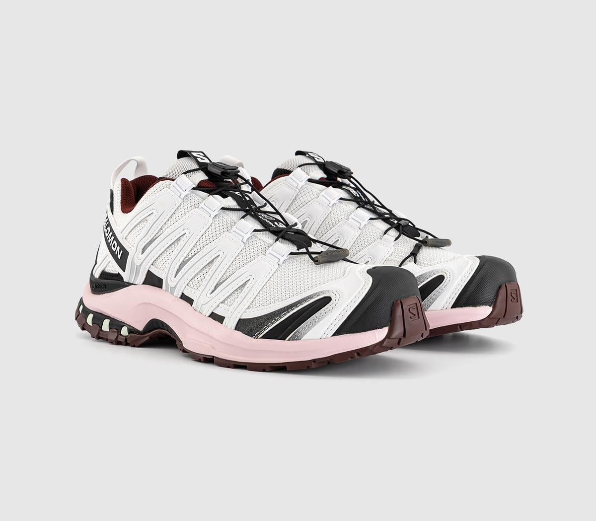 Salomon XA Pro 3D Trainers White Black Fairy Tale