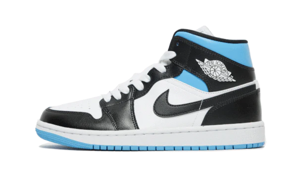 Air Jordan 1 Mid 'Royal Black Blue'