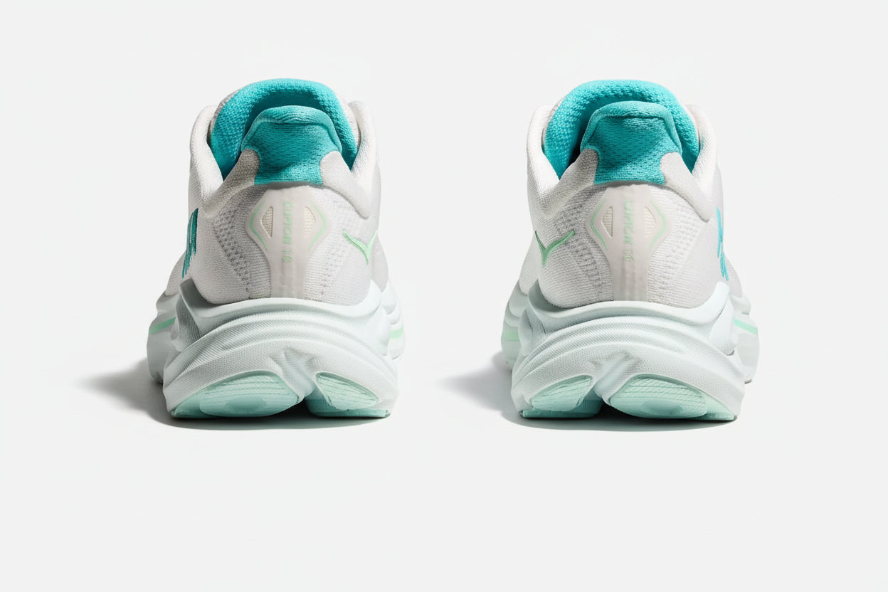 Hoka Clifton 10 White/Cielo Blue