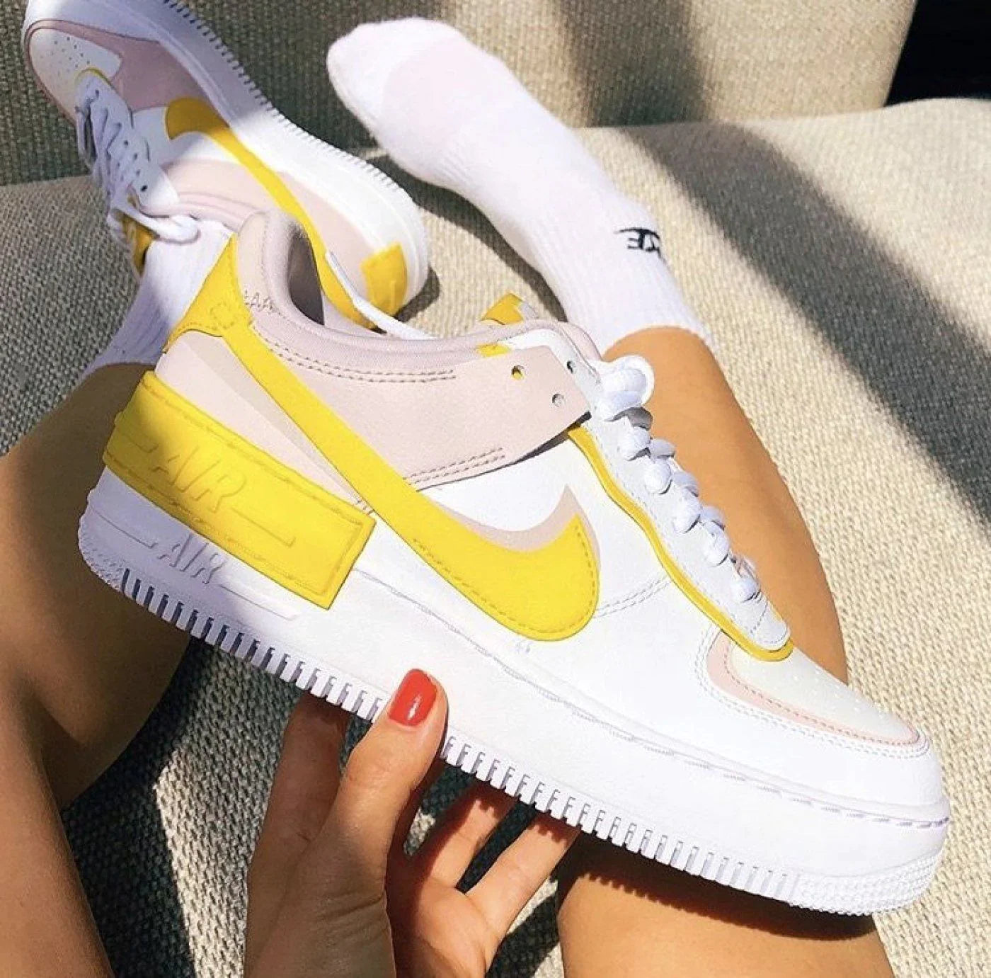 Air Force 1 Shadow Speed ​​Yellow