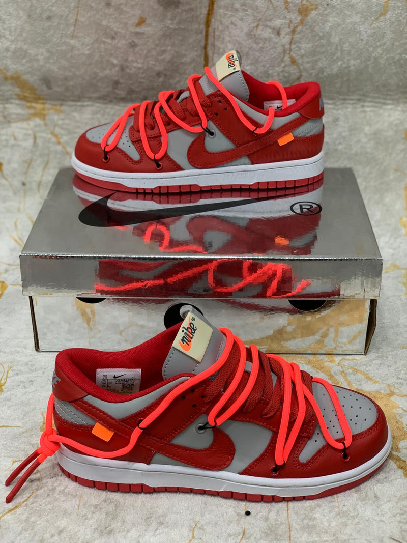 Sneakers - Dunk Low Off -White Rouge University